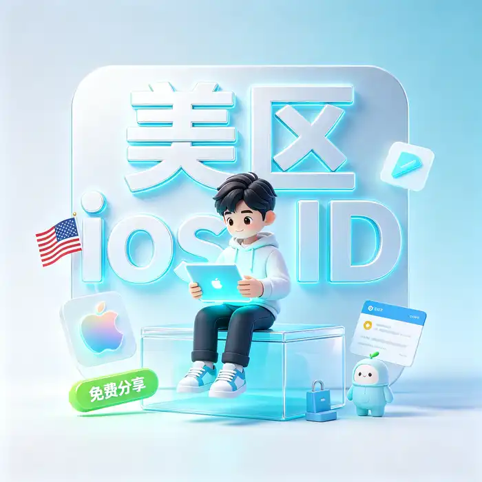 iPhone 登录 Apple 账户和 App Store 设置示意图